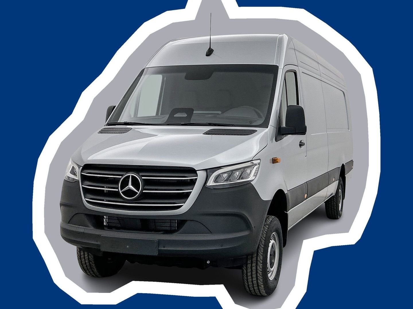 Mercedes-Benz Sprinter 319 1.9 CDI L4H2 Pro 4x4 Elektr schui, Automaat, Mercedes-Benz, Bedrijf, Diesel