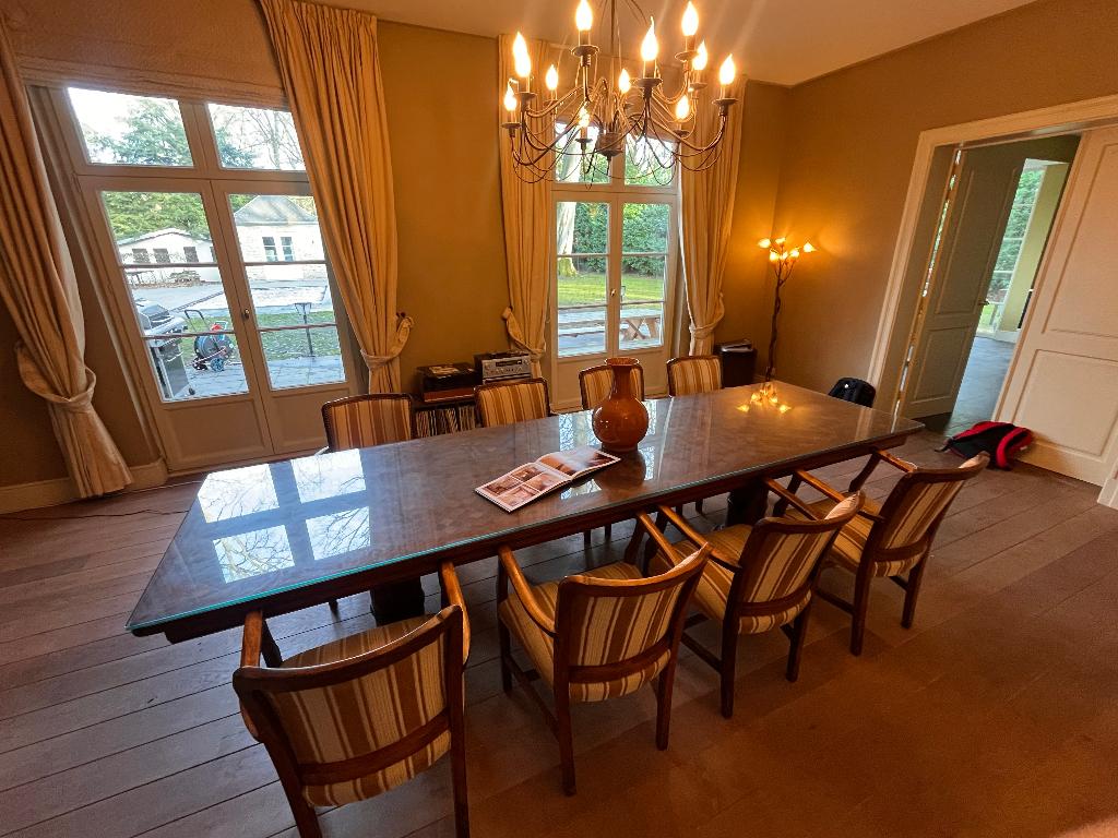 Antieke Kloostertafel/scheepstafel, Huis en Inrichting, Tafels | Eettafels, Zo goed als nieuw, 200 cm of meer, Ophalen