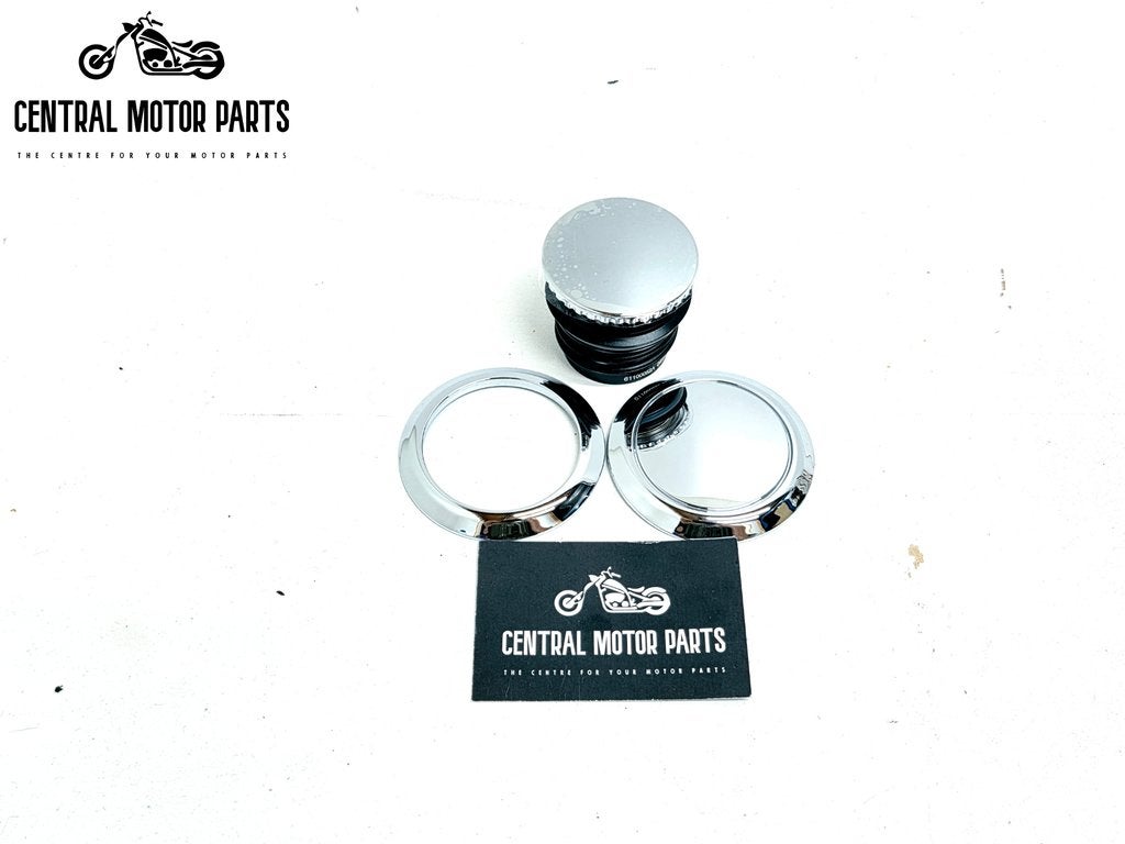 Bouchon de réservoir chromé Flush Mount Softail 2018-up, Motos, Enlèvement ou Envoi, Neuf
