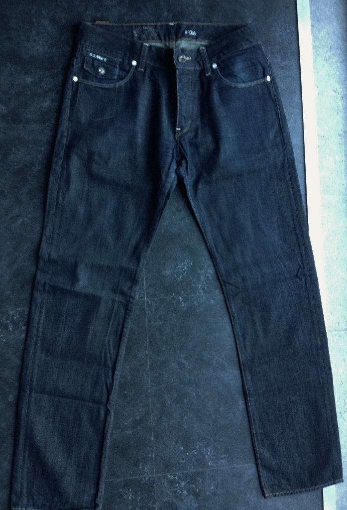 G-star blauwe jeans (brown label) maat W32/L34, Kleding | Heren, Ophalen of Verzenden, Zo goed als nieuw, G Star RAW