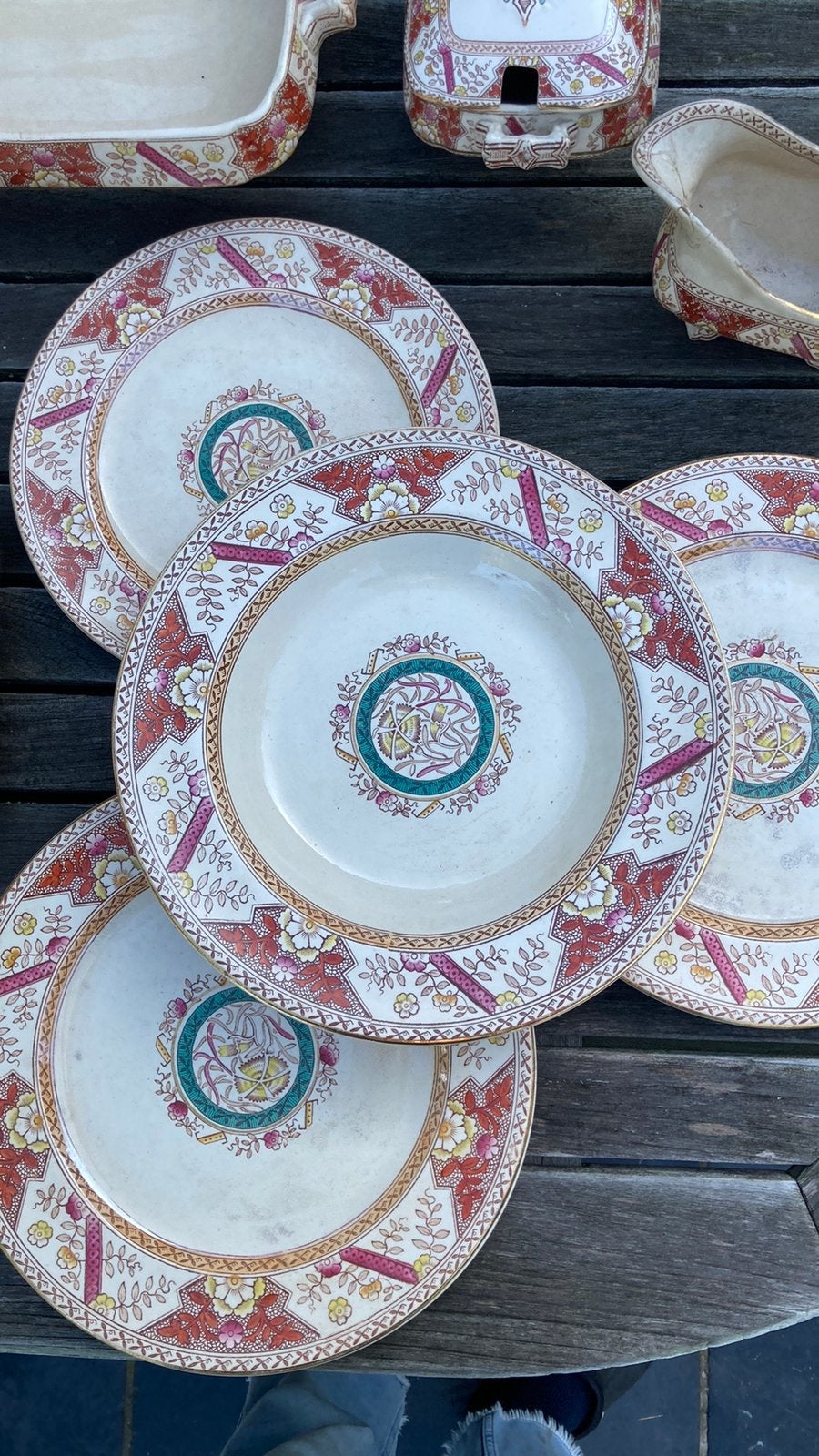 Vaisselle, assiettes, plateaux anciens Balmoral 33 pièces, Enlèvement