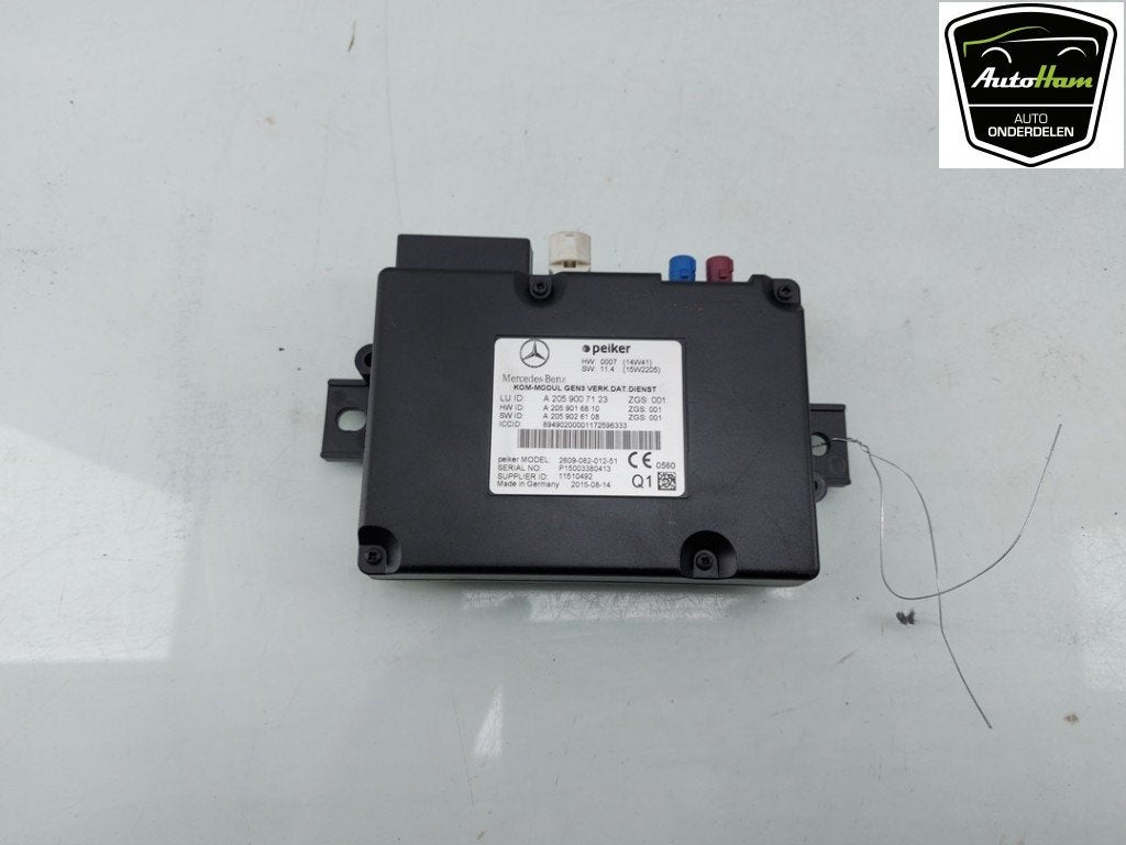 COMPUTER TELEFOON Mercedes-Benz A (W176) (01-2012/05-2018), Auto-onderdelen, Elektronica en Kabels, Mercedes-Benz, Gebruikt
