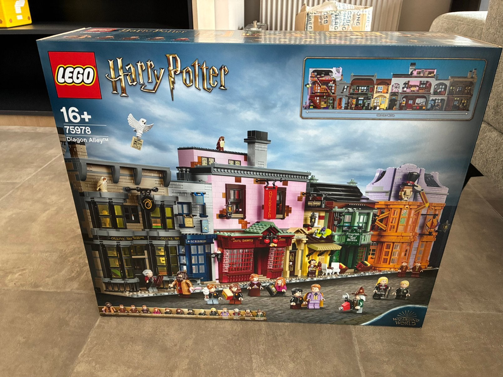 Lego Diagon Alley (wegisweg) Harry Potter, Lego, Ophalen of Verzenden, Complete set, Ongeopend/sealed