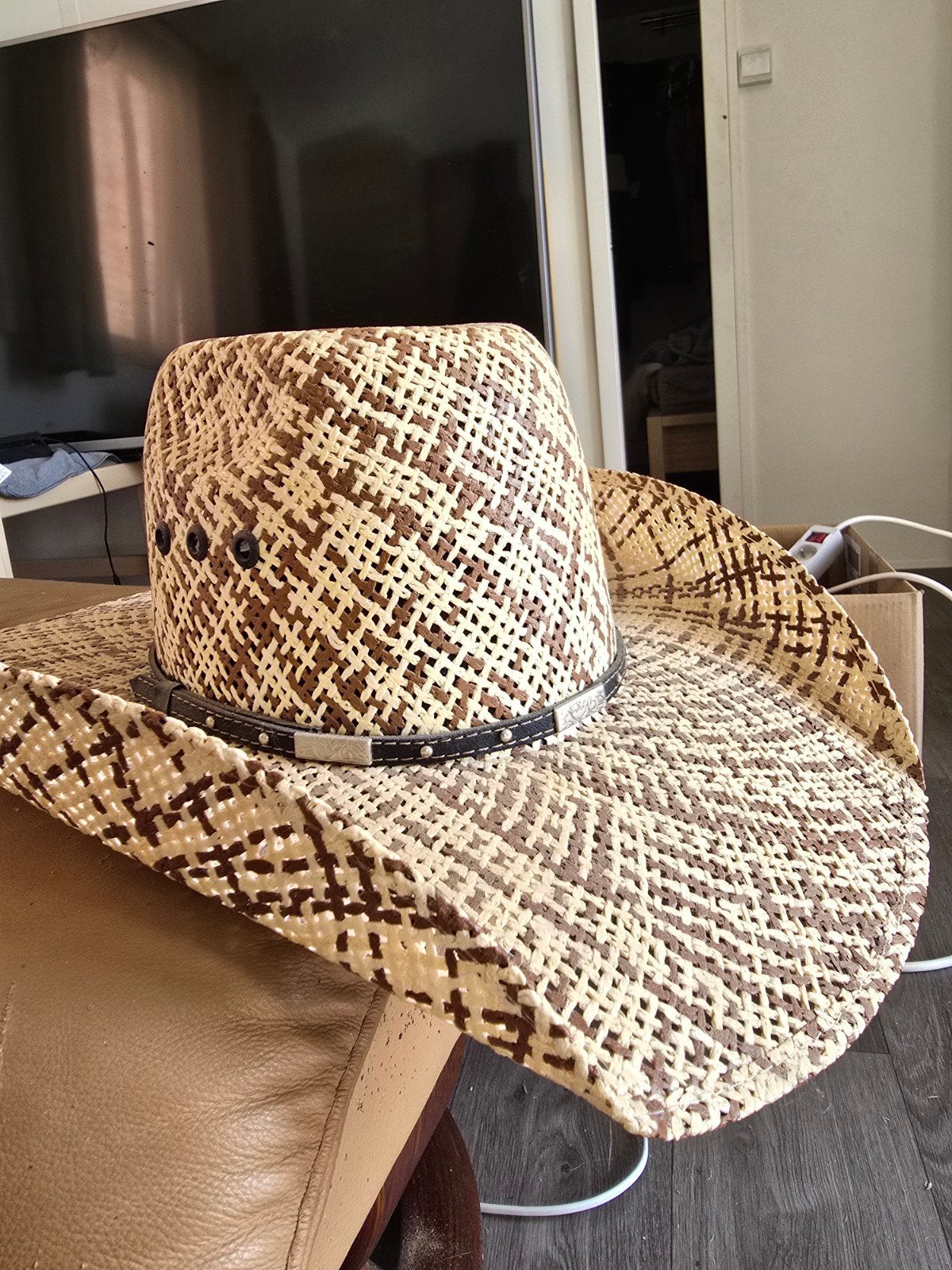 Cowboy hoed Twister hats, Autres marques, Enlèvement, Beige, Autres disciplines