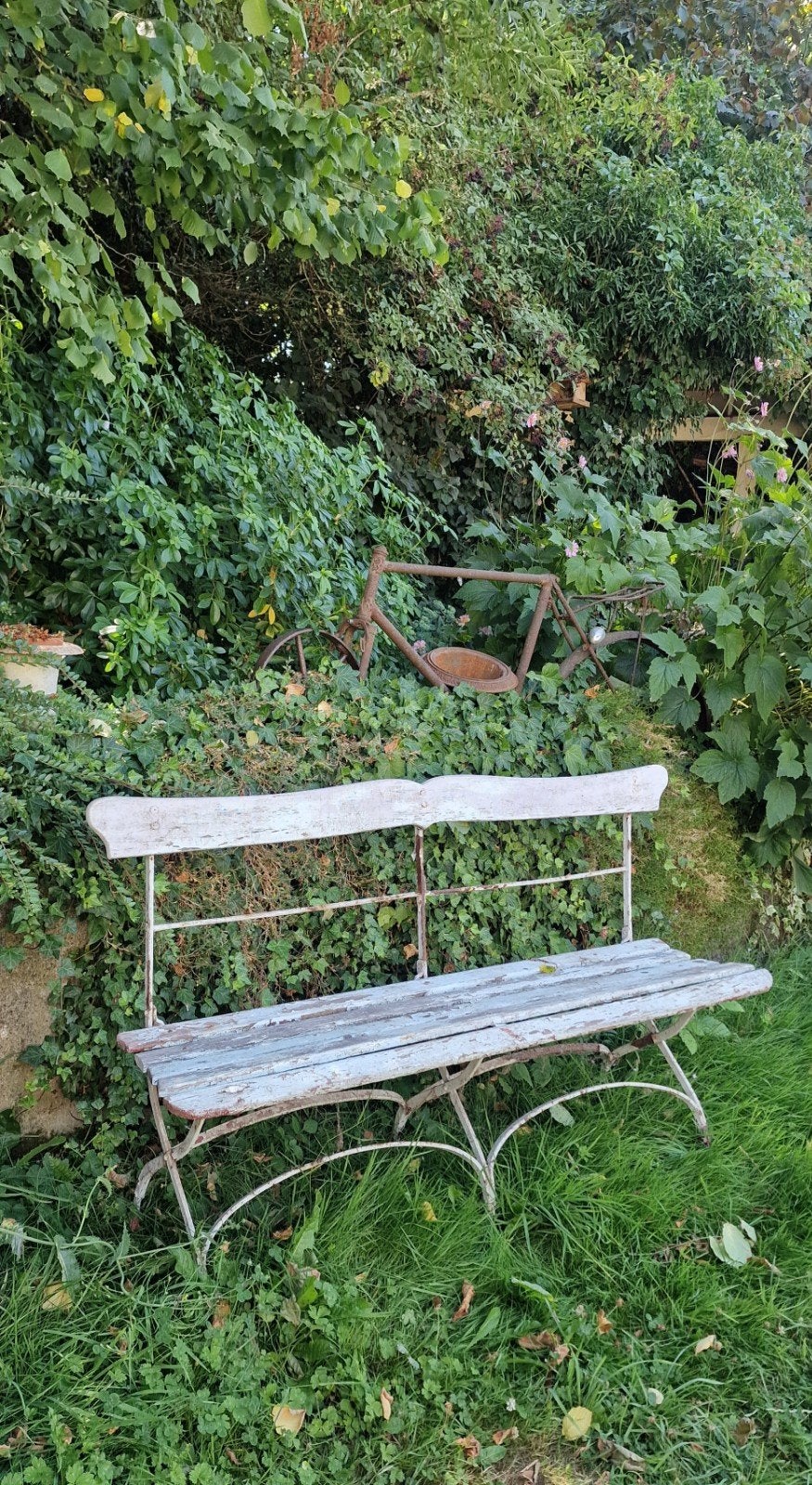 Ancien Banc de Jardin, Enlèvement, Bois