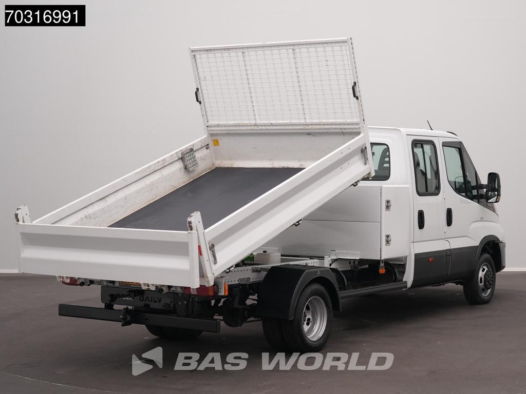 Iveco Daily 35C16 3.0L Dubbel Cabine met Kist Dubbellucht 3,, Stof, Gebruikt, Euro 6, 4 cilinders