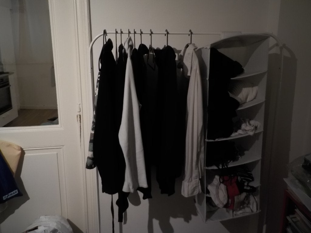 penderie + rangement ( comme neuf), Enlèvement, Comme neuf