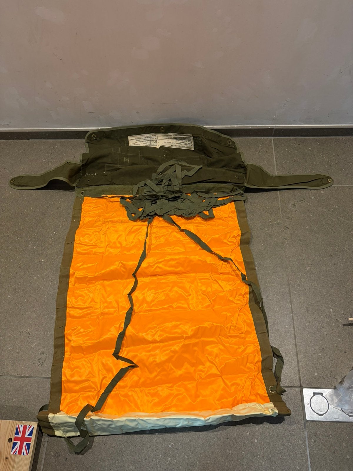 Identificatiepaneel Militair voertuig, Ophalen, Gebruikt
