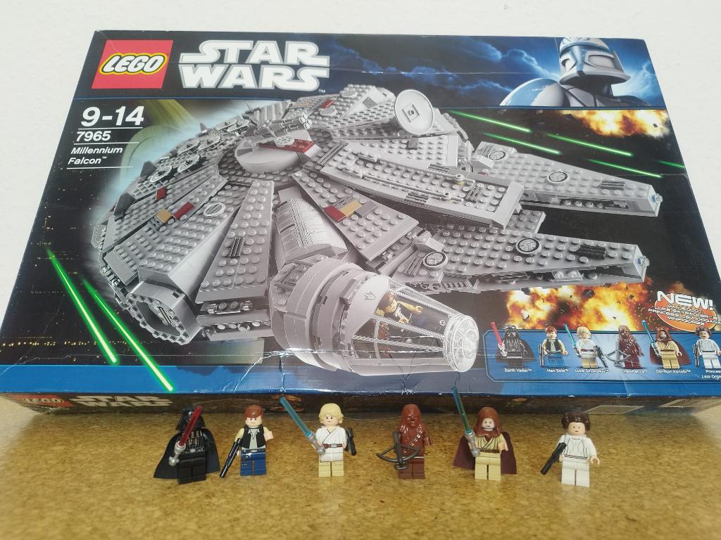 LEGO Star Wars 7965 Millennium Falcon., Lego, Ensemble complet, Comme neuf, Boîte incluse