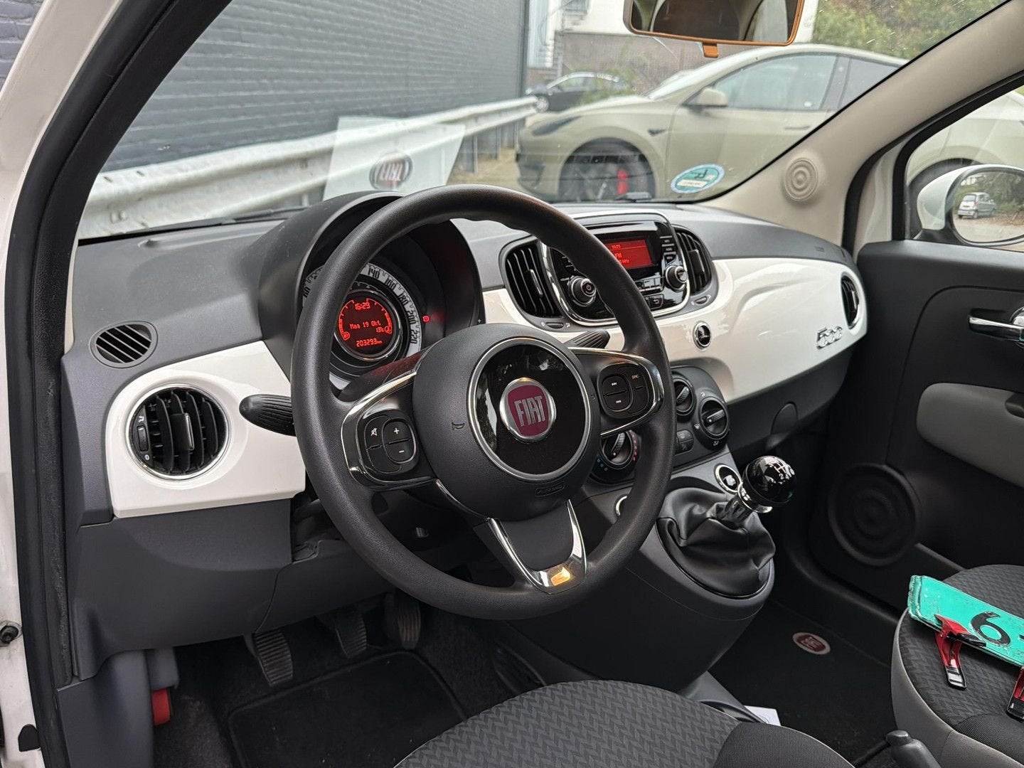 Fiat 500 0.9 TwinAir Turbo Popstar | € 3.600,- NETTO! |, Autos, Entreprise, Boîte manuelle, Blanc, Essence