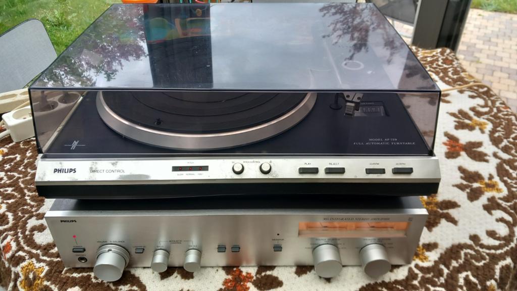 Philips Pickup en versterker, Ophalen, Platenspeler, Philips