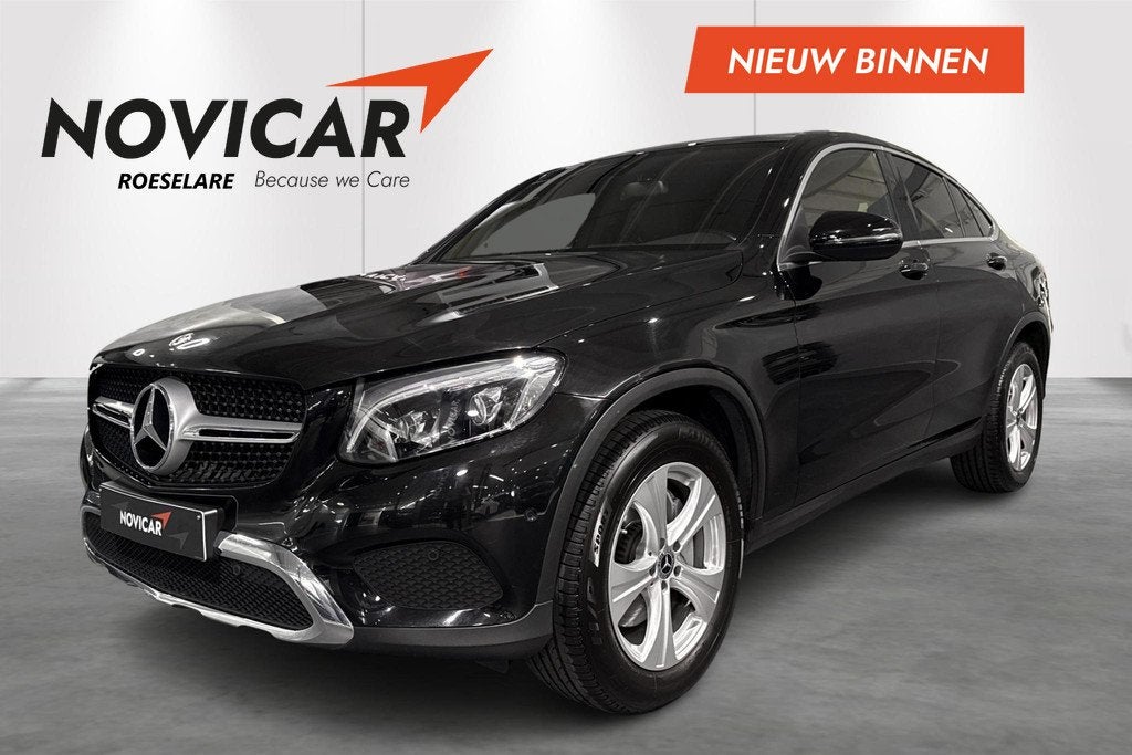 Mercedes-Benz GLC GLC 220 d 125kW 4MATIC + TREKHAAK, Auto's, Mercedes-Benz, Automaat, Stof, Gebruikt, Zwart
