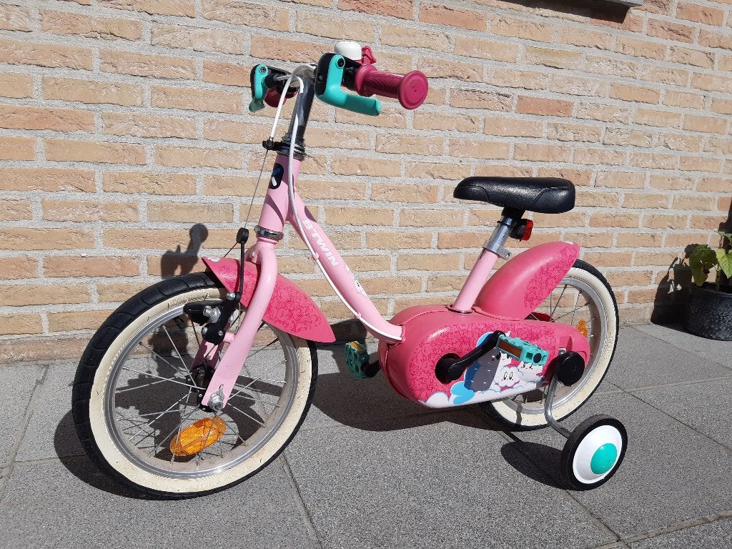 fietsje met steunwieltjes voor leeftijd 3 jaar, Fietsen en Brommers, Ophalen, Gebruikt