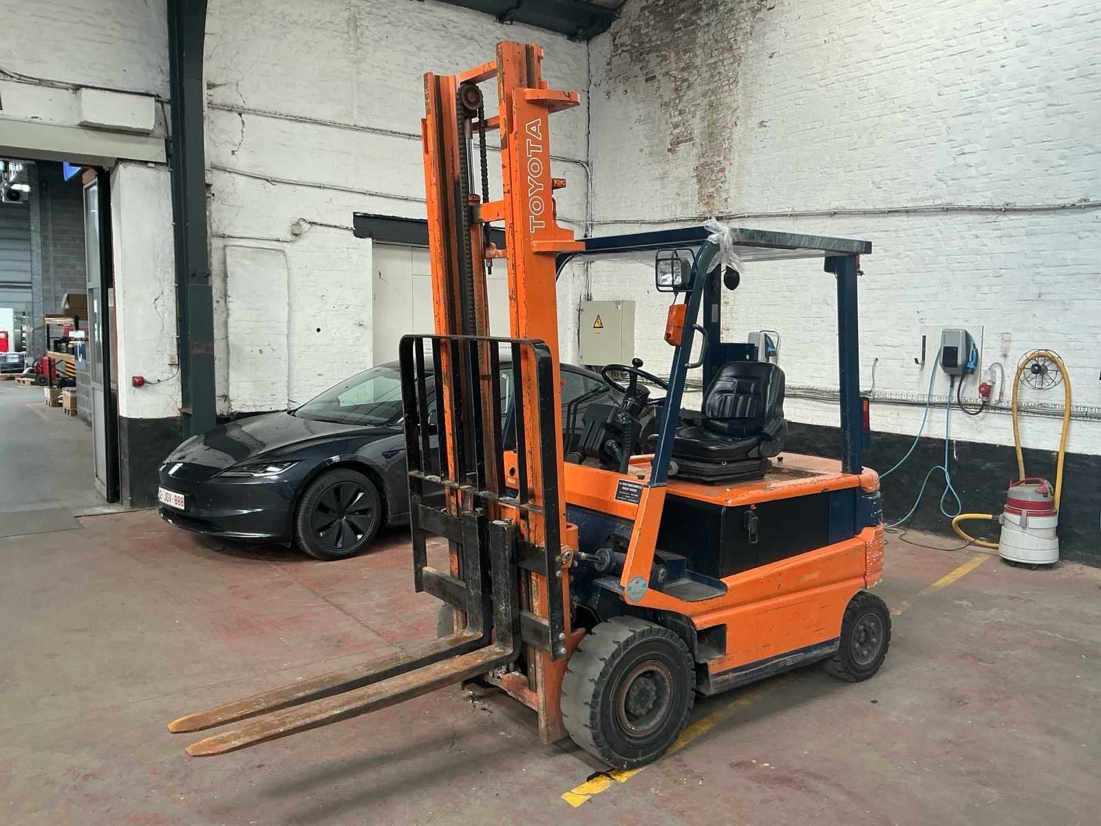 1992 Toyota FBM25 Vorkheftruck, Elektrisch, Heftruck, Toyota