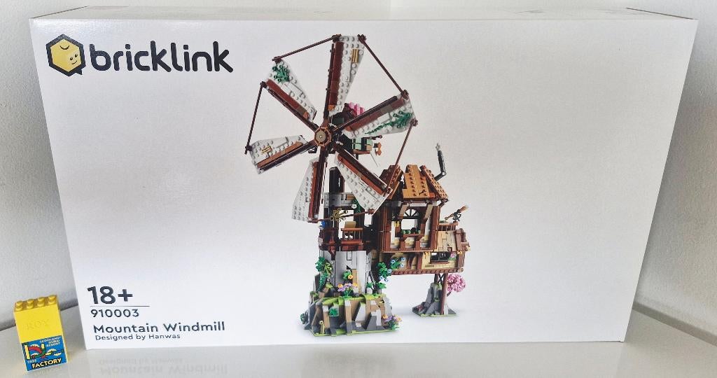 Lego 910003 Bricklink Mountain Windmill (zeldzaam), Overige thema's, Lego, Nieuw, Ophalen of Verzenden
