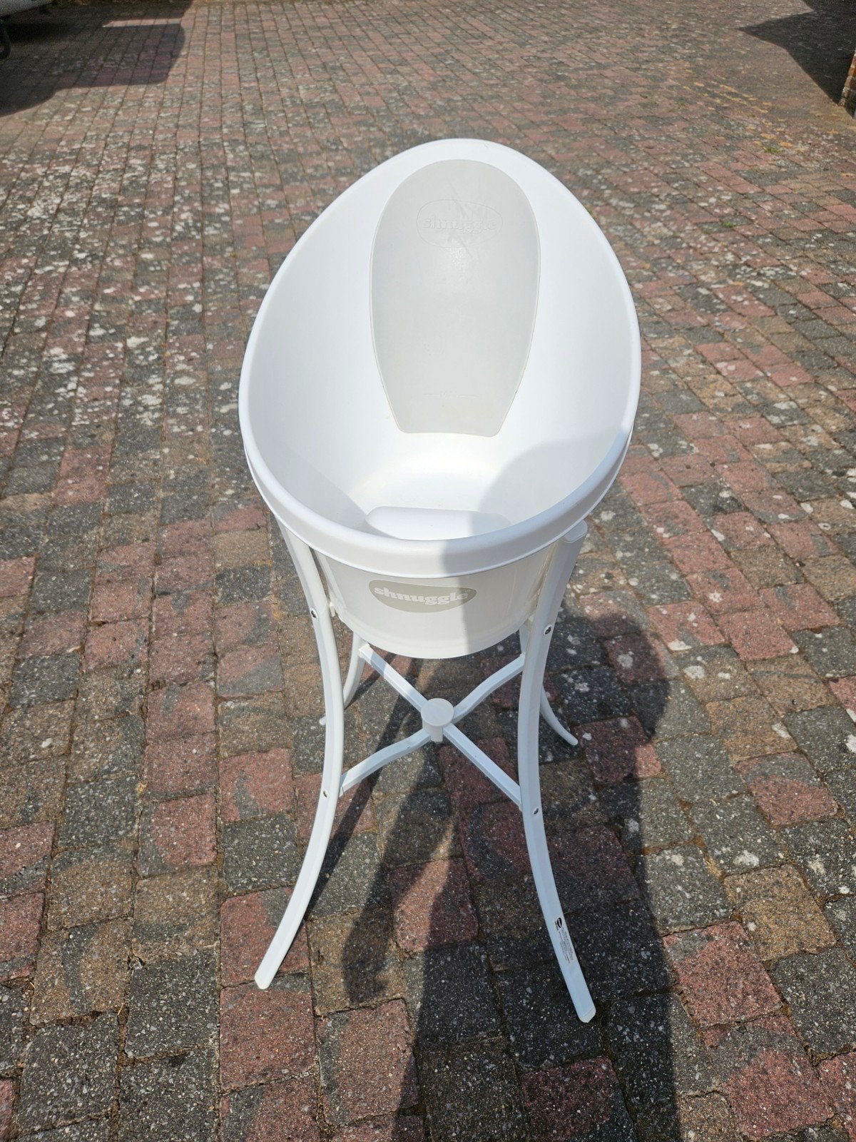Baignoire Shnuggle + support, Enlèvement, Utilisé, Baignoire