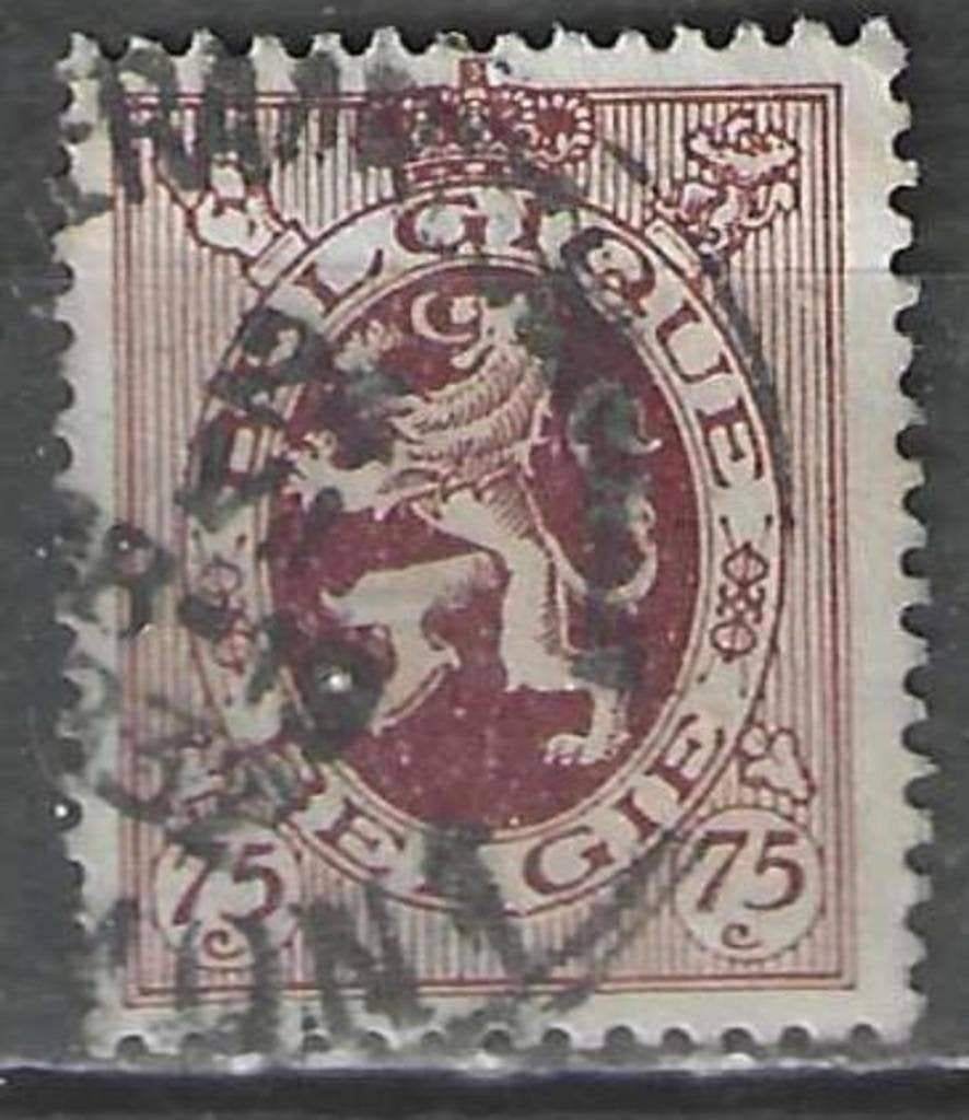 Belgie 1929/1932 - Yvert/OBP 288A - Heraldieke leeuw (ST), Postzegels en Munten, Verzenden, Gestempeld, Gestempeld
