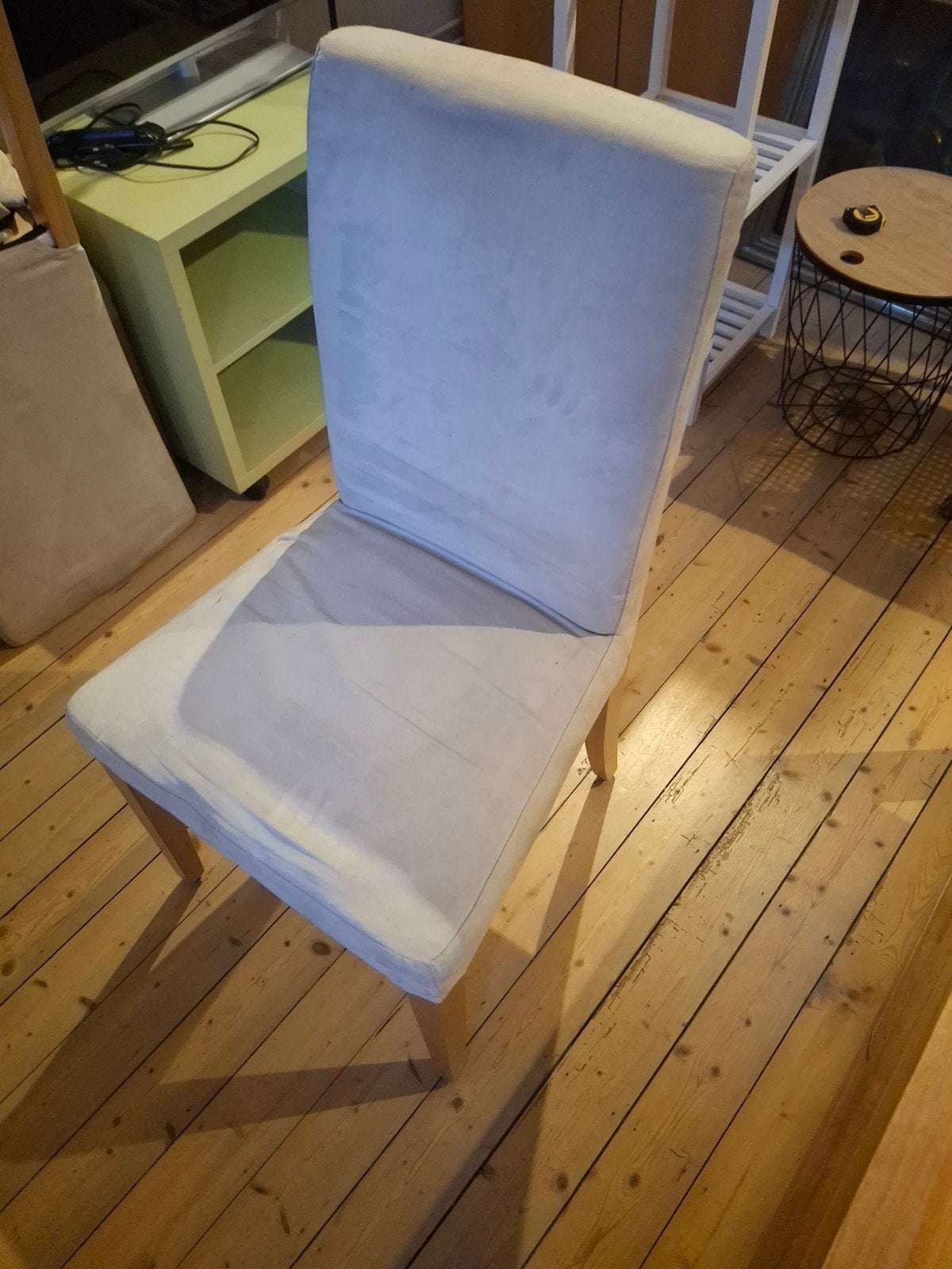 6 stoelen, Ophalen, Zo goed als nieuw, Grijs, Vijf, Zes of meer stoelen