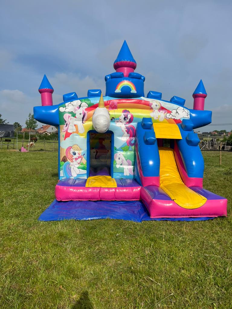 Springkasteel “my little pony” te huur, Enlèvement, Comme neuf