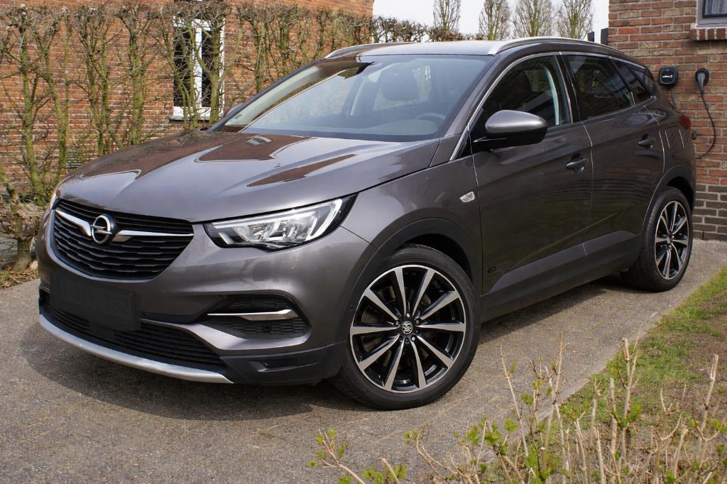 Opel Grandland X -très économique + pneus d'hiver&attelage!, Autos, Argent ou Gris, Achat, Détection des panneaux routiers, Euro 6