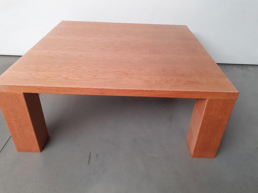 Salontafel met mogelijkheden  !, 50 à 100 cm, Carré, Enlèvement, Utilisé