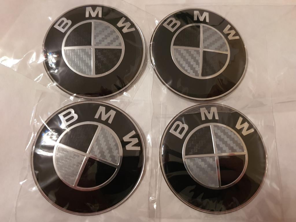 Bmw wieldoppen stickers diameter 65 mm of 45 mm, Ophalen of Verzenden, Nieuw, BMW