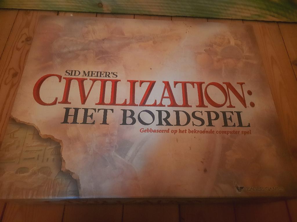 Sid Meyer Civilization Bordspel van Eagle-Games, Hobby en Vrije tijd, Ophalen of Verzenden