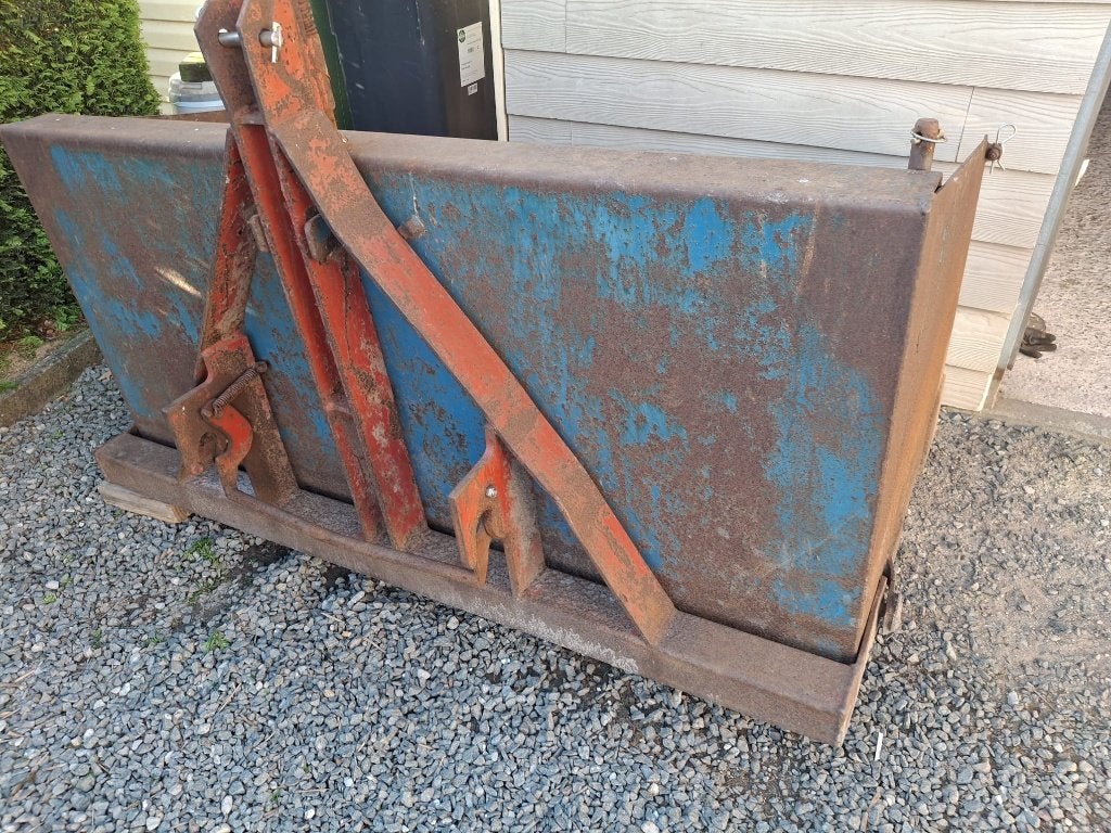 bak voor achter tractor, Ophalen, Gebruikt