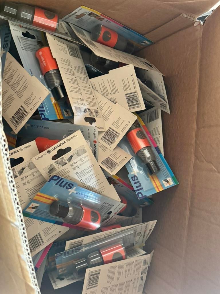 Doos vol Gardena koppelingen, Diversen, Ophalen of Verzenden, Zo goed als nieuw