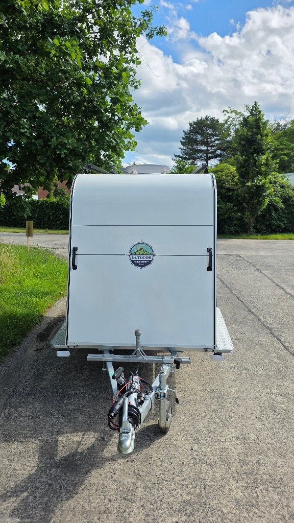 Mini-caravane, 2 lits séparés, Porte-vélos, Particulier, 500 - 750 kg