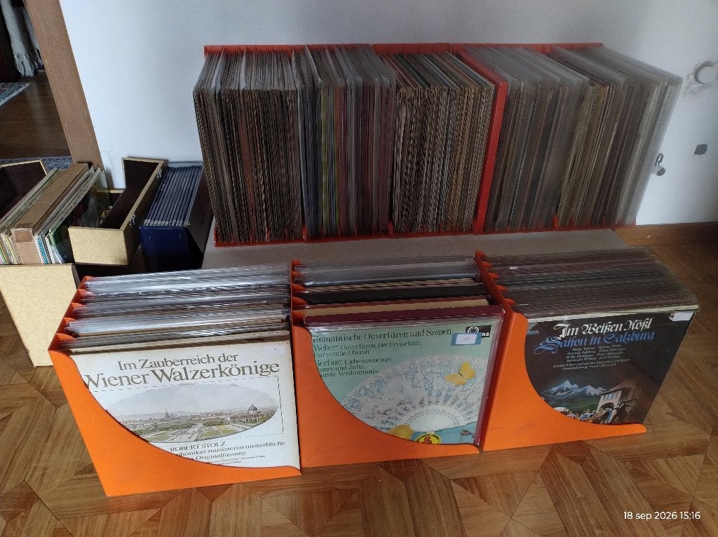 collectie 250 lp's, Cd's en Dvd's, Ophalen, Gebruikt, LP