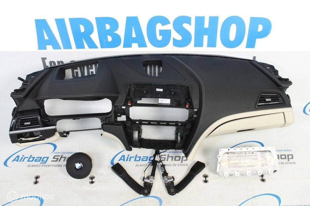 Airbag kit Tableau de bord cuir HUD BMW 6 F06 F12, Enlèvement ou Envoi, Utilisé
