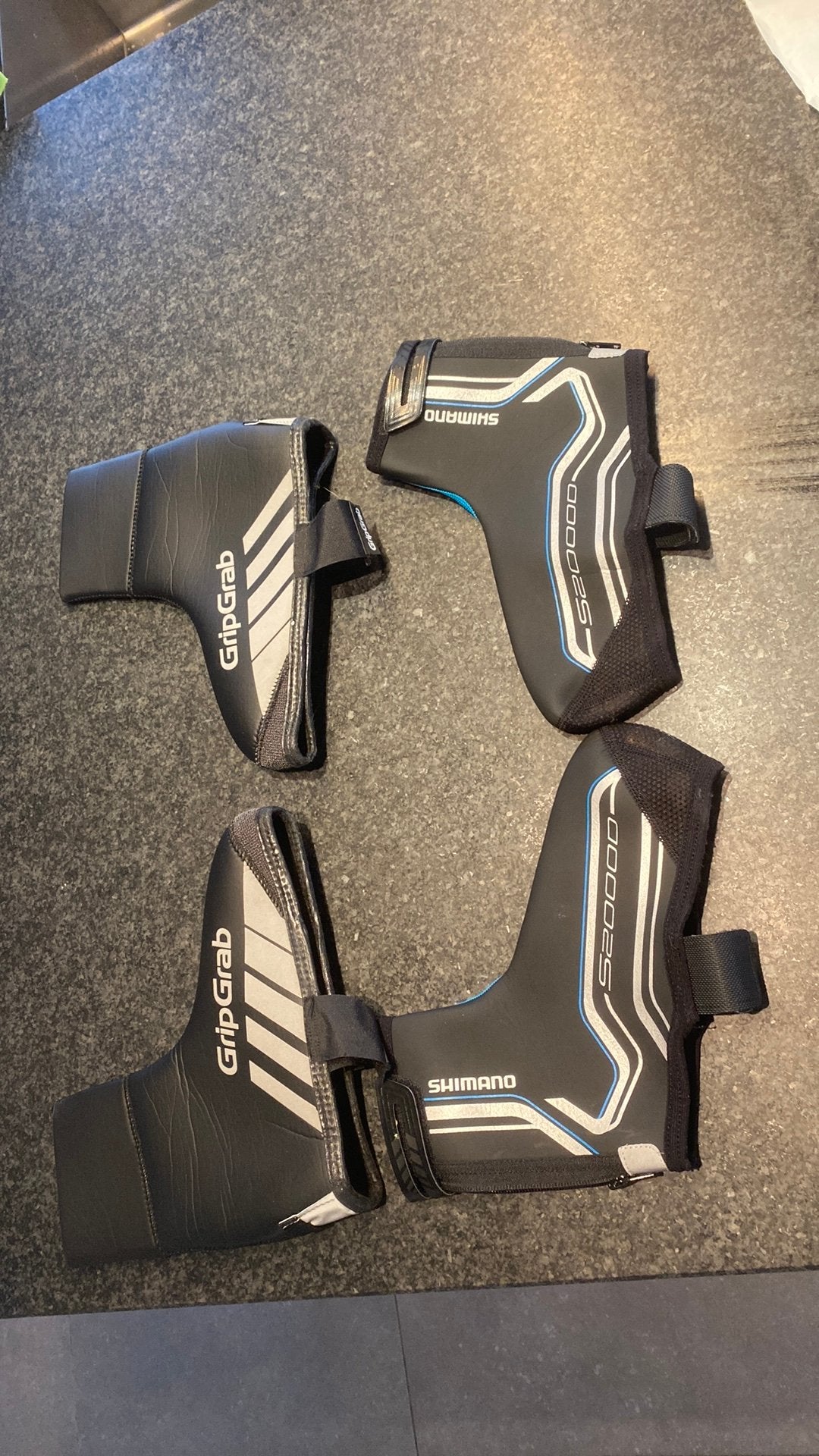 Schoen over trek voor het fietsen, Motoren, Ophalen