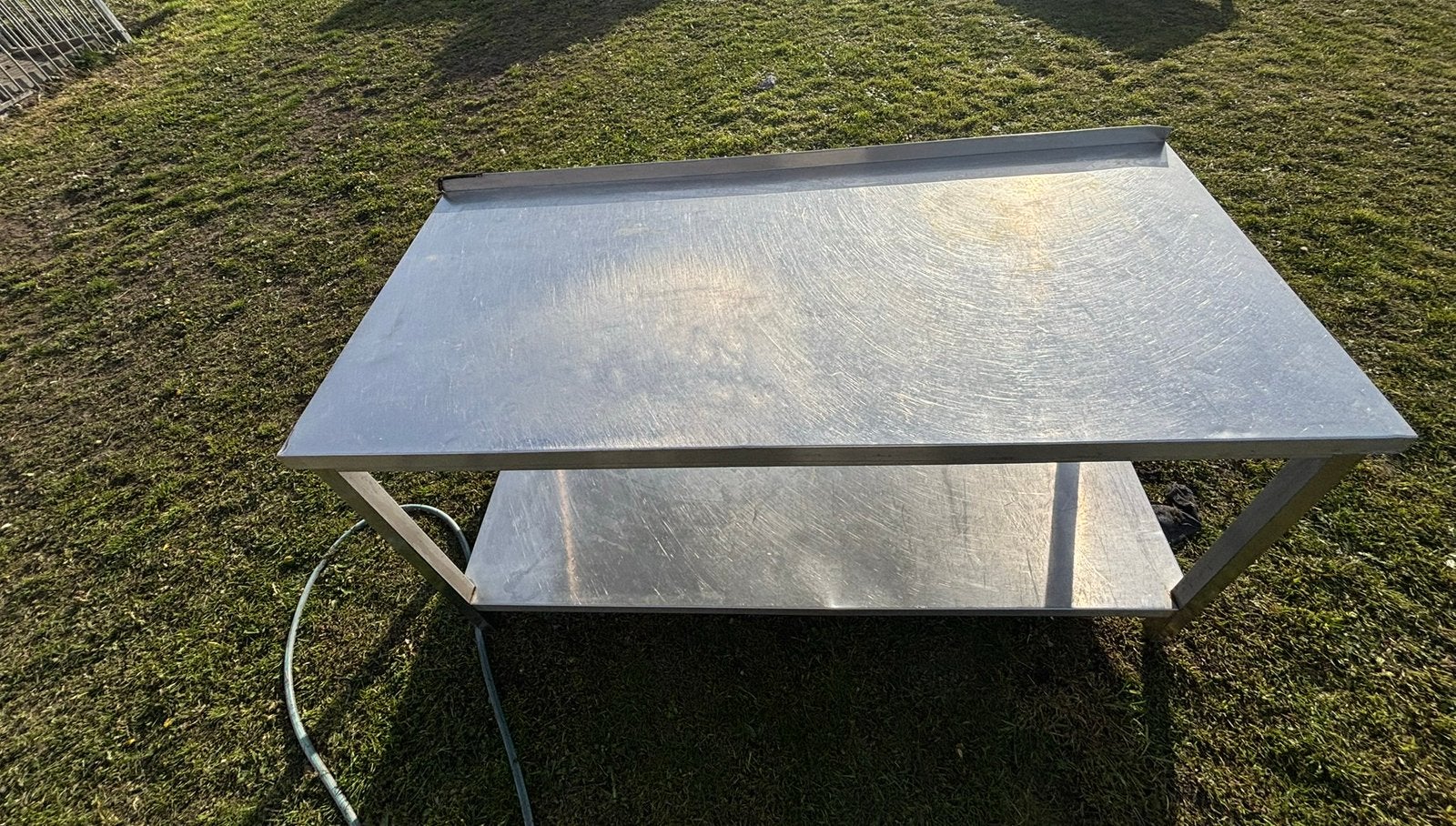 Inox werktafel in uitstekende staat, Zakelijke goederen, Ophalen, Gebruikt, Meubilair