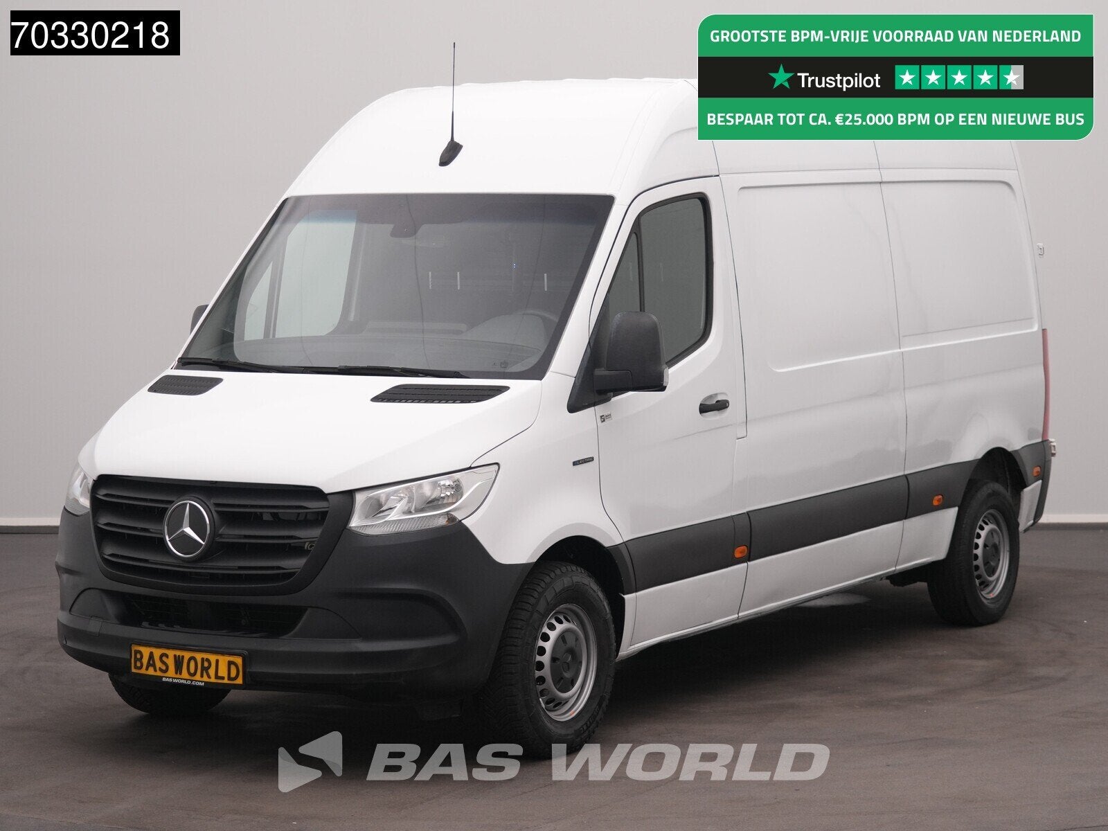 Mercedes eSprinter 312 112 L2H2 100% Elektrisch 55kWh 168km, Auto's, Automaat, Stof, Gebruikt, Mercedes-Benz