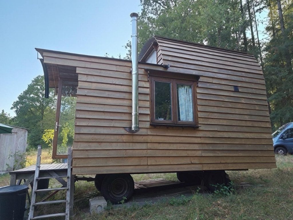 Tiny roulotte (France), Enlèvement, Comme neuf