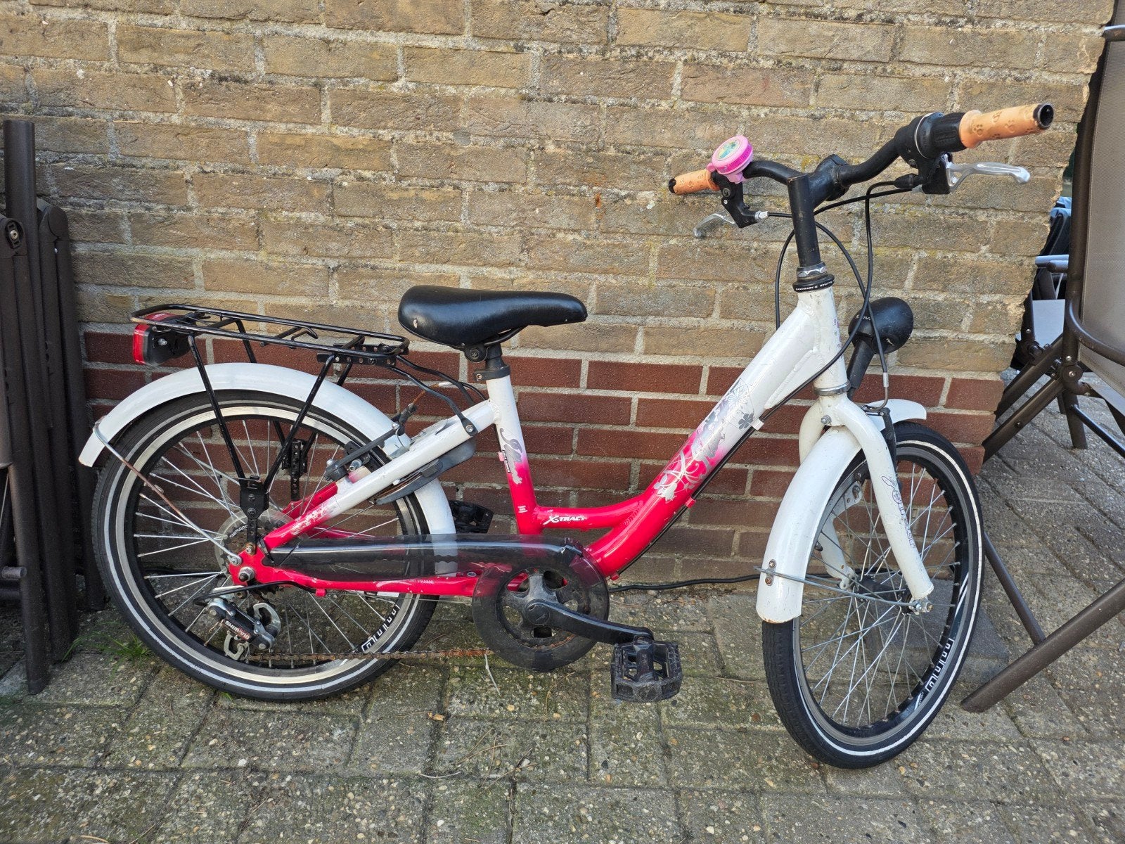Meisje kinderfiets, Fietsen en Brommers, Ophalen, 20 inch