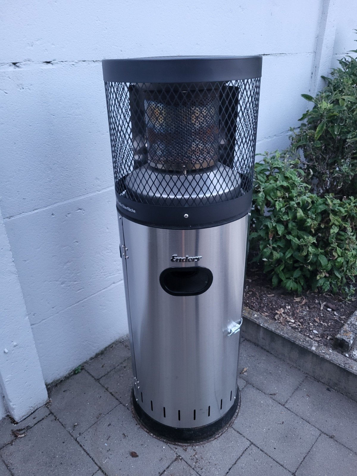 Terrasverwarmer merk Enders op gas, Tuin en Terras, Ophalen, Gas
