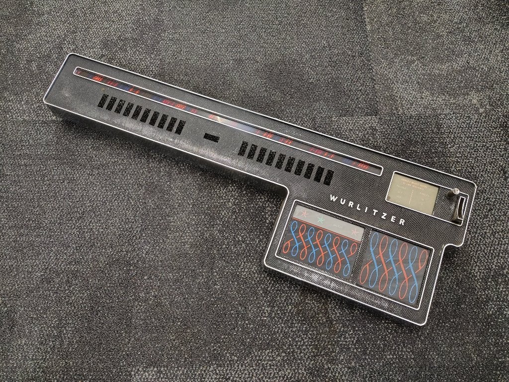 Toetsenbord Omlijsting Wurlitzer 3700 (1973) jukebox, Envoi, Wurlitzer