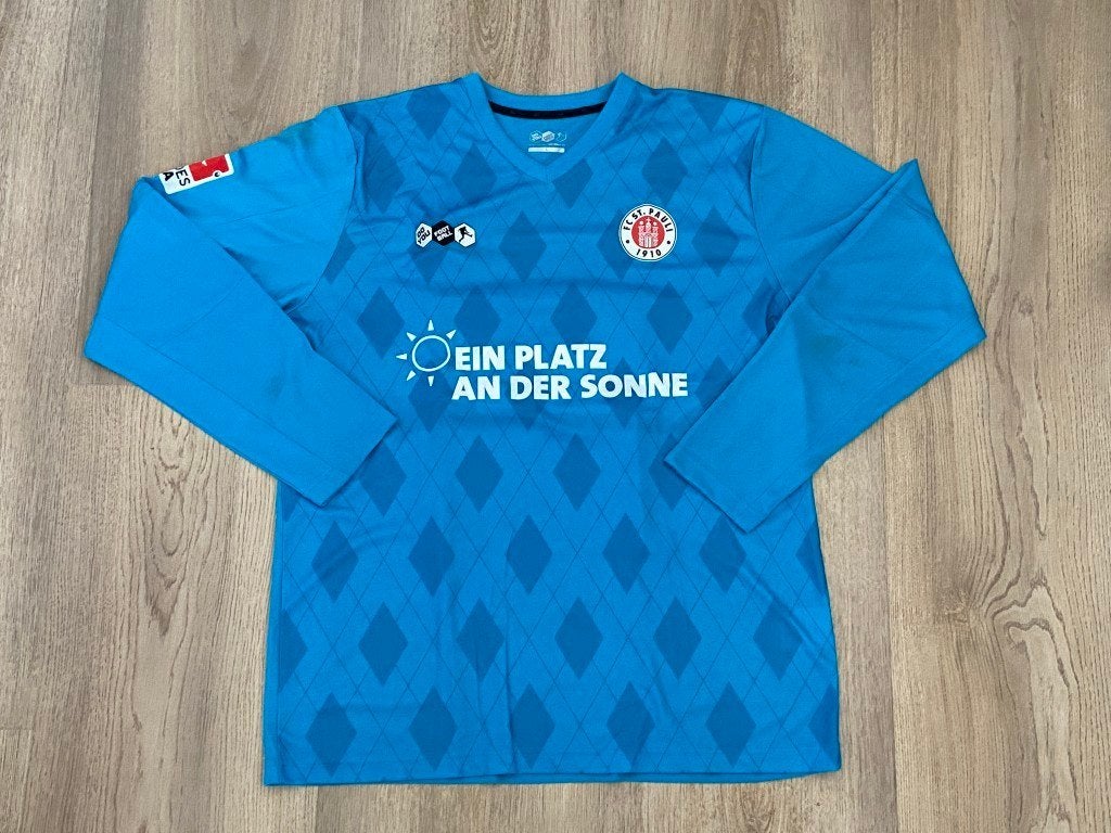 Matchworn keepershirt Thomas Kessler St. Pauli 2010-2011, Enlèvement ou Envoi, Maillot