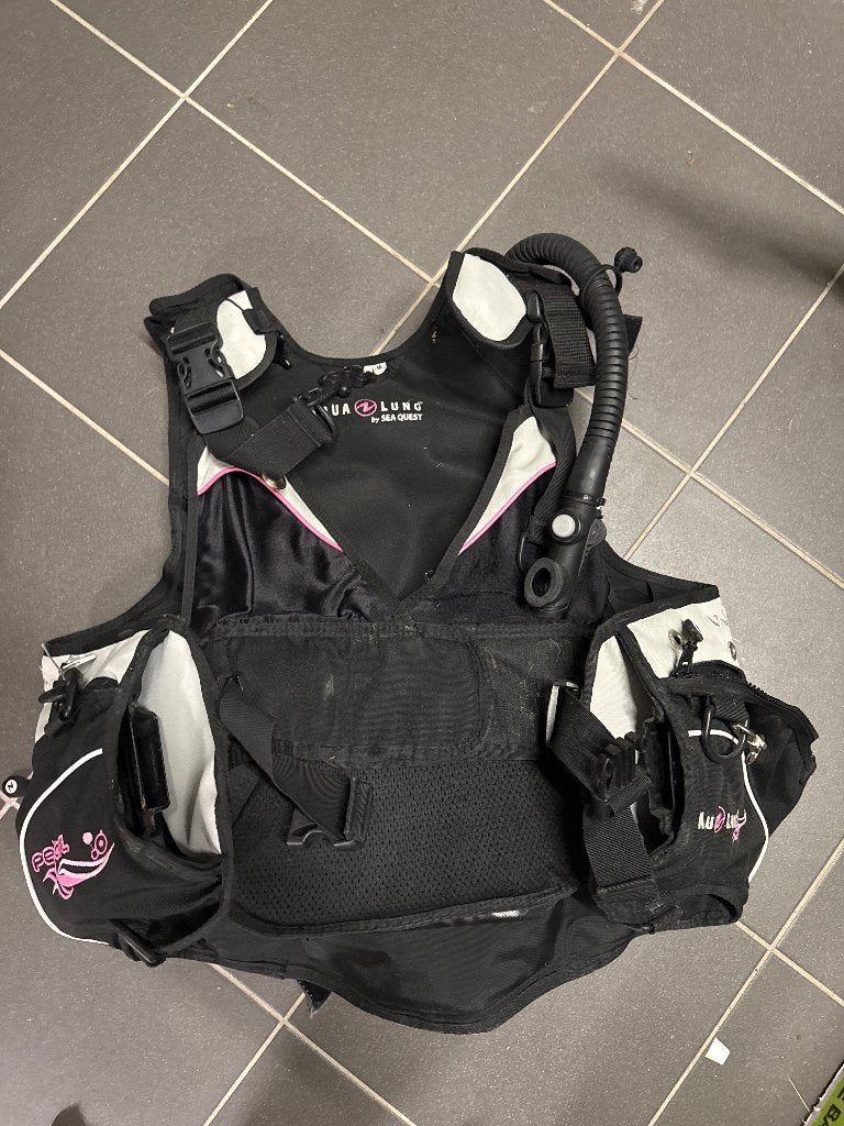 Aqualung trimvest jacket (vrouw), Ophalen, Gebruikt, Trimvest of Wing