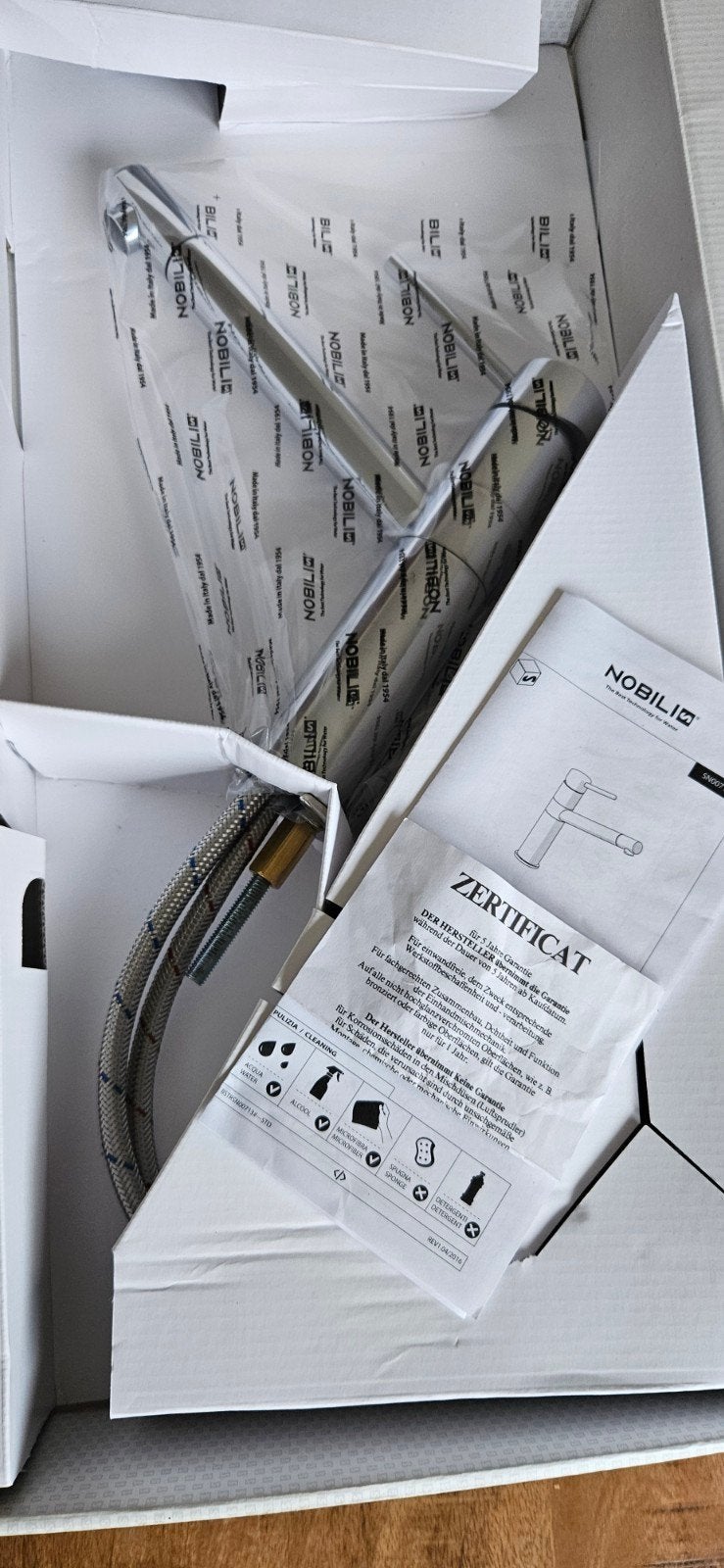 NOBILI Keukenkraan NIEUW!!!, Bricolage & Construction, Sanitaire, Enlèvement, Neuf