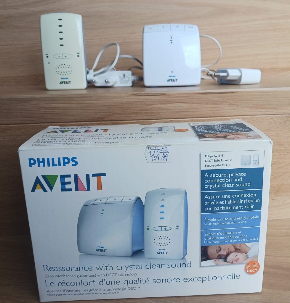 Avent babyfoon (Philips), Kinderen en Baby's, Babyfoons, Ophalen, Gebruikt