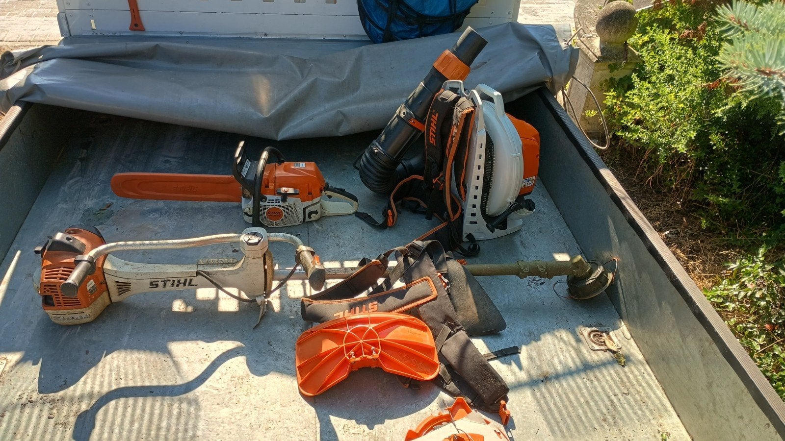 Stihl ms362 fs560 br800, Tuin en Terras, Ophalen of Verzenden, Stihl, Onbekend, Onbekend