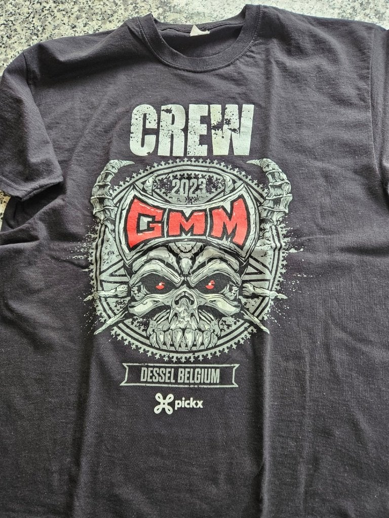 T-shirts Graspop, Enlèvement
