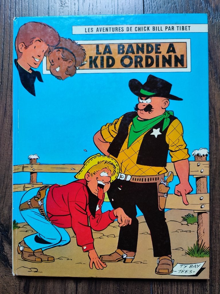 Chick Bill: La bande à Kid Ordinn, Livres, Enlèvement