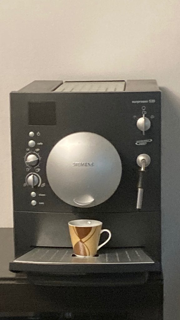Koffiemachine Siemens, Elektronische apparatuur, Koffiezetapparaten, Ophalen, Gebruikt, Espresso apparaat, Afneembaar waterreservoir
