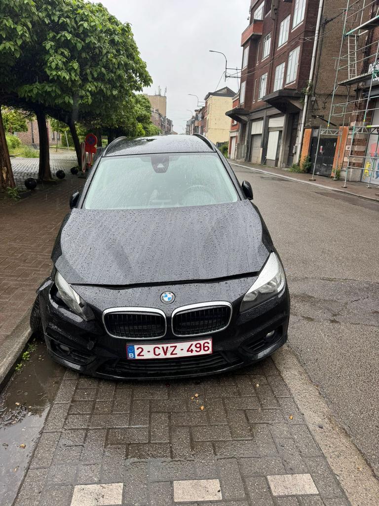 Bmw 216d gran tourer accidenté, Auto's, 2 Reeks, 5 deurs, Particulier, 85 kW