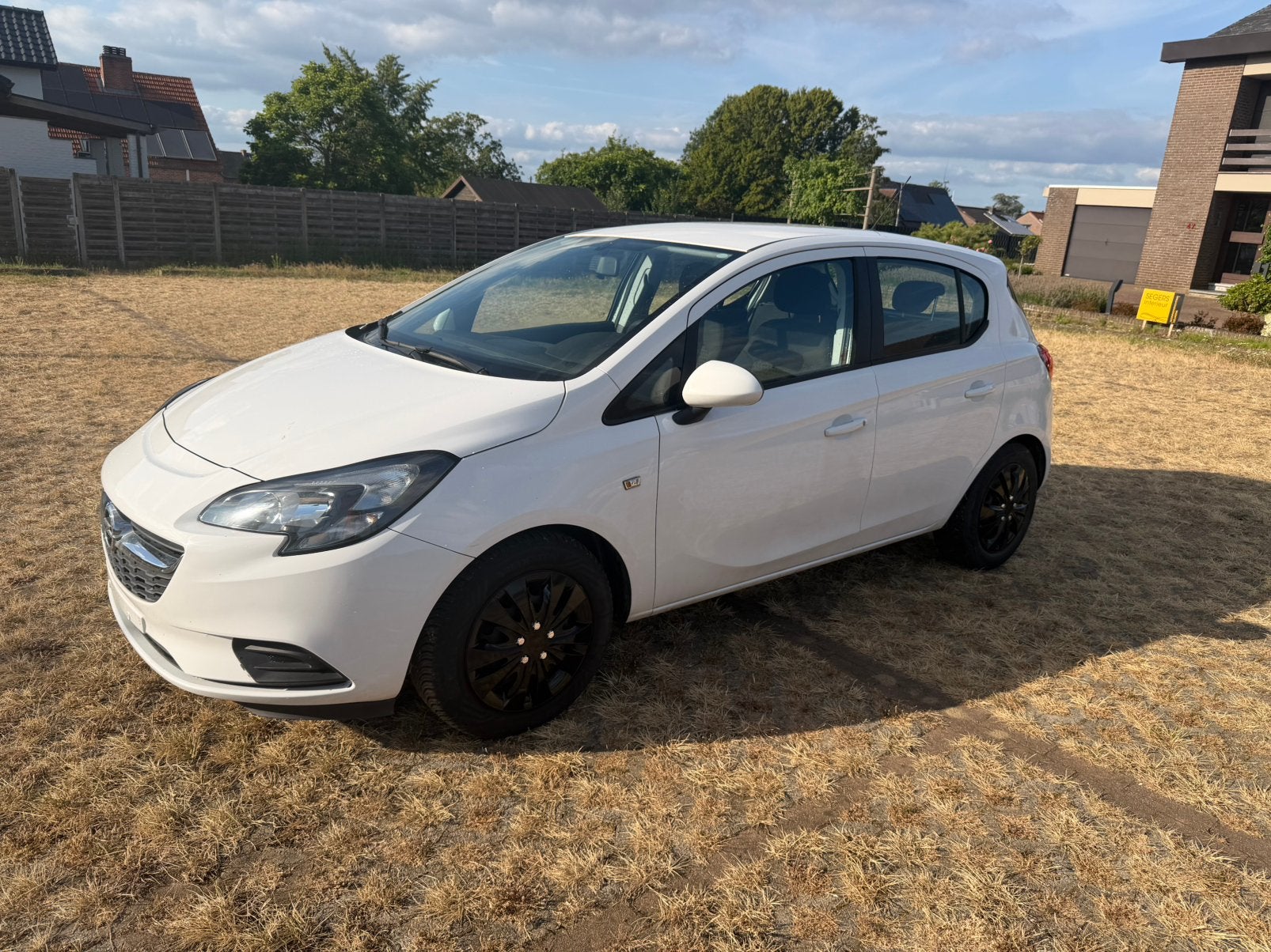 Opel Corsa 1.2 benzine 2018 120.000km euro6d met keuring, Auto's, Stof, Wit, Handgeschakeld, Particulier