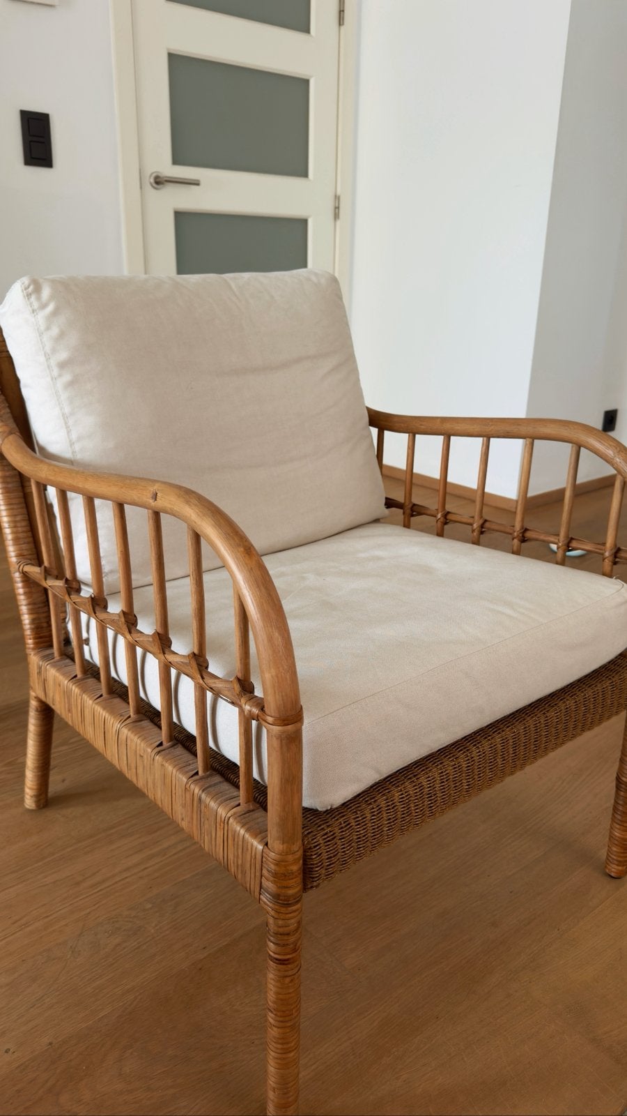 Ikea fauteuil, Maison & Meubles, Chambre à coucher | Lits, Beige, Enlèvement, Autres dimensions, 70 cm ou moins